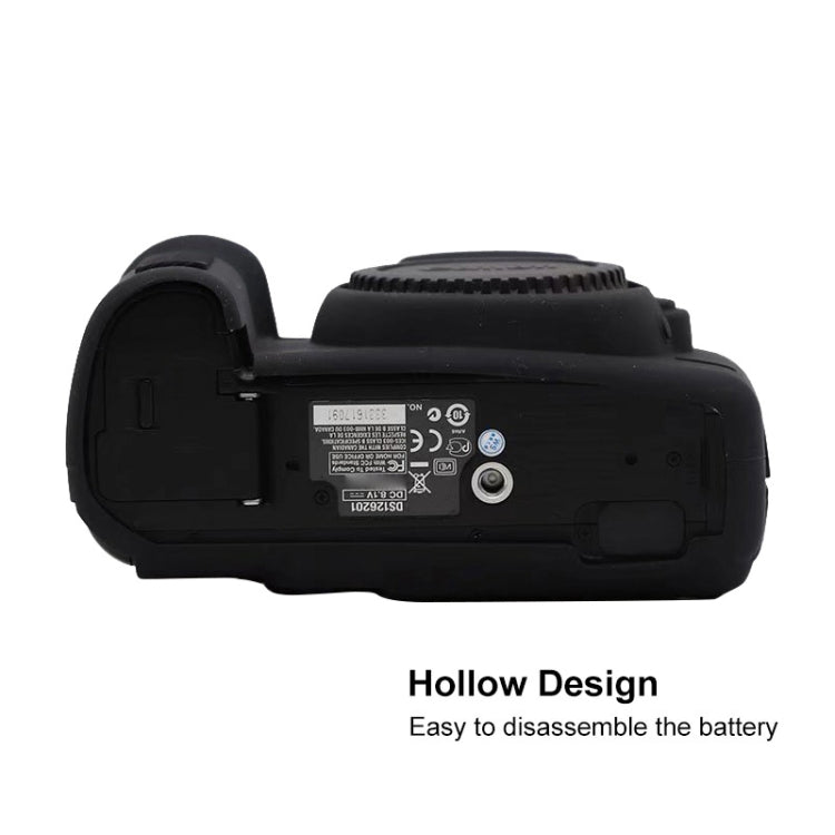 For Canon EOS 5D Mark II Soft Silicone Protective Case(Yellow) by bashfashion