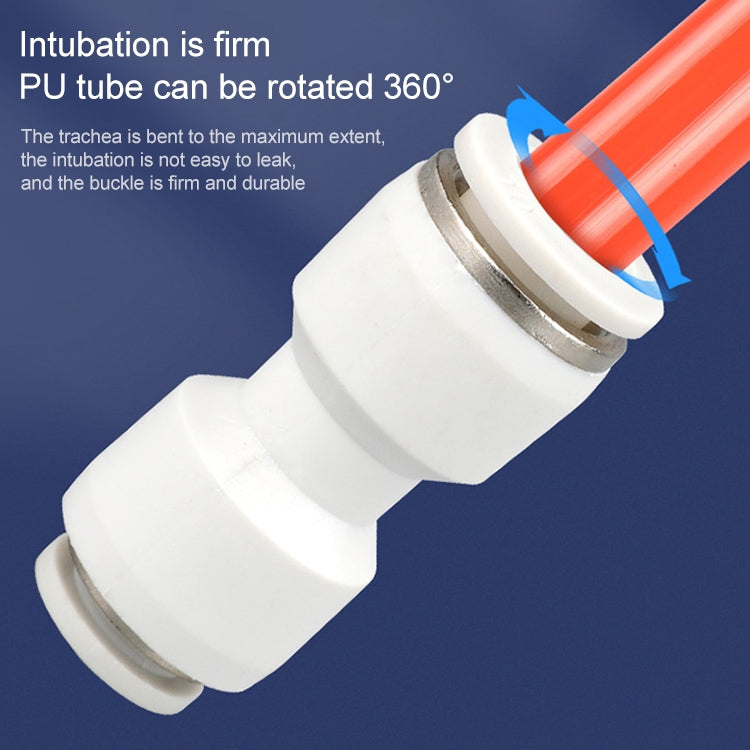 PG6-4 LAIZE 10pcs PG Reducing Straight Pneumatic Quick Fitting Connector by LAIZE