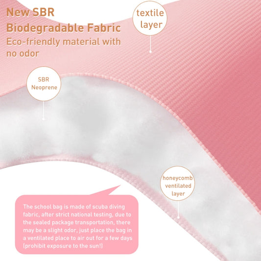 Children Cute Cartoon Anti-Lost Kindergarten School Bag(Purple Apple Medium) by bashfashion