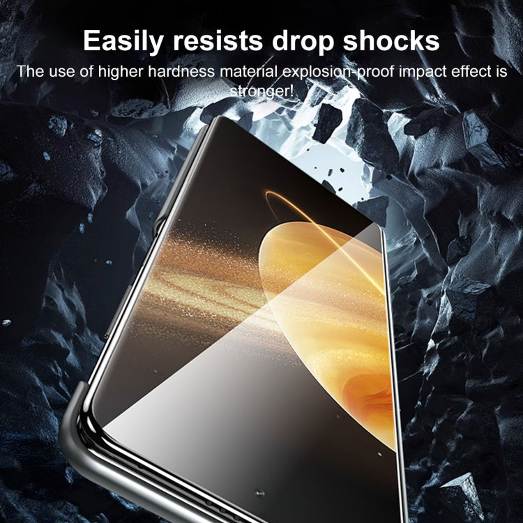 For Honor Magic Vs3 SULADA Frameless Top Layer Cowhide Leather + PC Phone Case(Blue) by SULADA