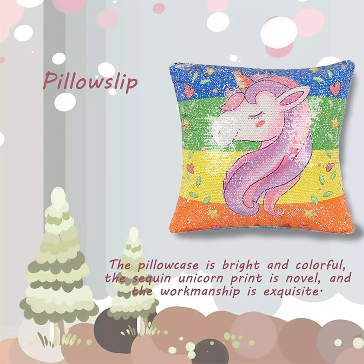 Sequin British Flag Pattern Decorative Cushion Covers Reversible Pillow Cover, Size: 40cm x 40cm by bashfashion