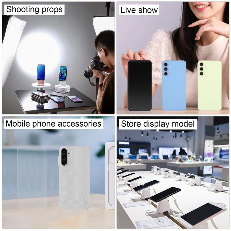 For Samsung Galaxy A15 5G Black Screen Non-Working Fake Dummy Display Model (Dark Blue) by bashfashion