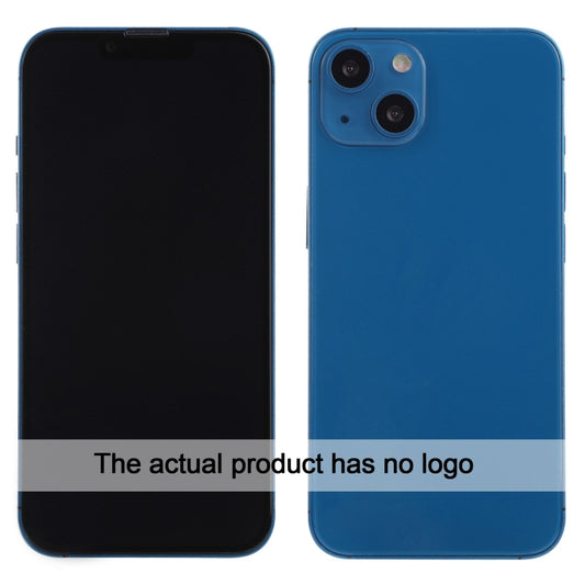 For iPhone 13 Black Screen Non-Working Fake Dummy Display Model (Blue) by bashfashion
