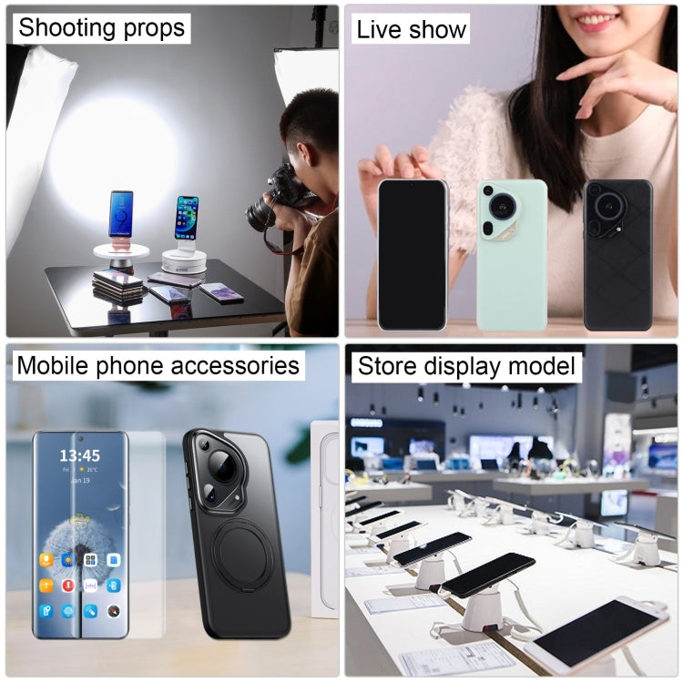 For Huawei Pura 70 Ultra Black Screen Non-Working Fake Dummy Display Model (White) by bashfashion