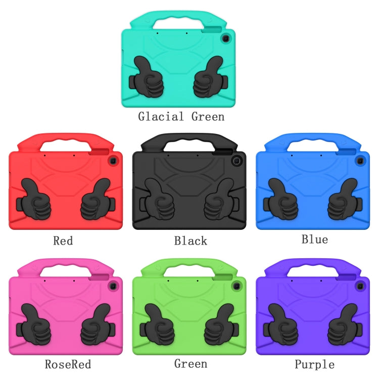 For Huawei MediaPad T10S 10.1/T10 9.7 Thumb Bracket EVA Shockproof Tablet Case(Purple) by bashfashion