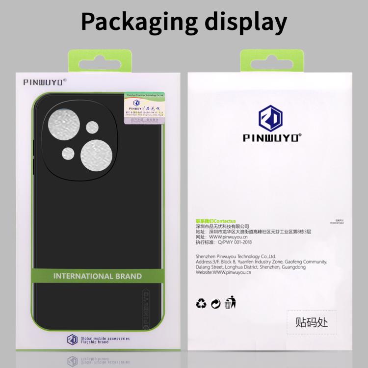 For Tecno Spark Go 2025 / Go 1 PINWUYO Sense Series Liquid Silicone TPU Phone Case(Blue) by PINWUYO