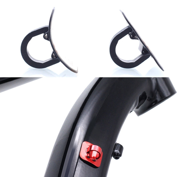 10 PCS Mountain Road Bicycle Hose Line Guide Adhesive Wire Seat Frame Cable Fixing C Buckle, Style: Plastic Buckle(Blue) by bashfashion