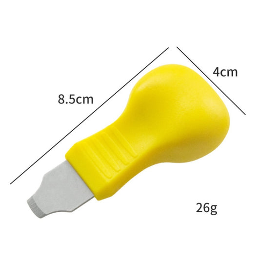 10 PCS Watch Rear Cover Tapping Knife Watch Opener, Style: Yellow Wide Mouth by bashfashion
