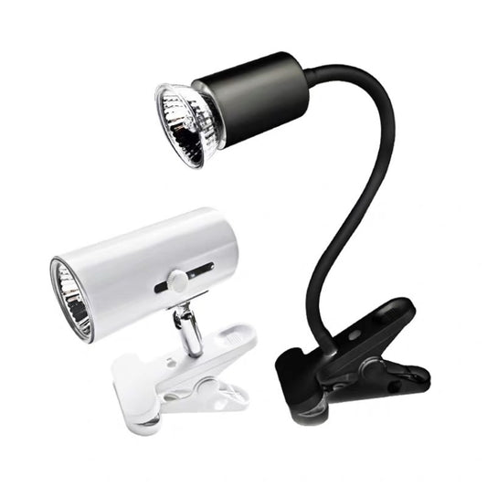 ZY-UAB Turtle Backlight UVA Heated Climbing Pet Backlight, EU Plug With Bulb(Black Elbow Long Light Stand) by bashfashion