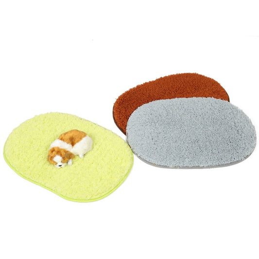 Pet Deep Sleep Plush Pad Pet Bed, Specification: 60x90cm(Coffee) by bashfashion