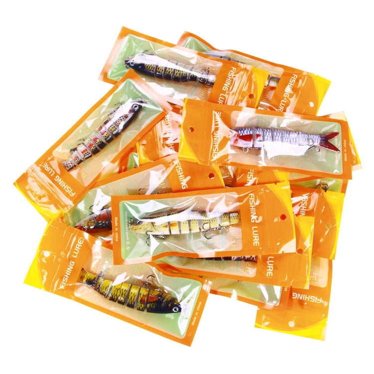 HENGJIA JM063 Multi-Section Fake Bait 8 Section Sinker Lures, Size: 13.4cm 18g(3) by HENGJIA