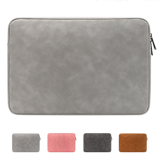 ND12 Lambskin Laptop Lightweight Waterproof Sleeve Bag, Size: 13.3 inches(Pink) by bashfashion