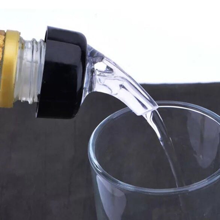 Quantitative Wine Pourer Red Wine Cork Wine Stopper 40ml Transparent by bashfashion