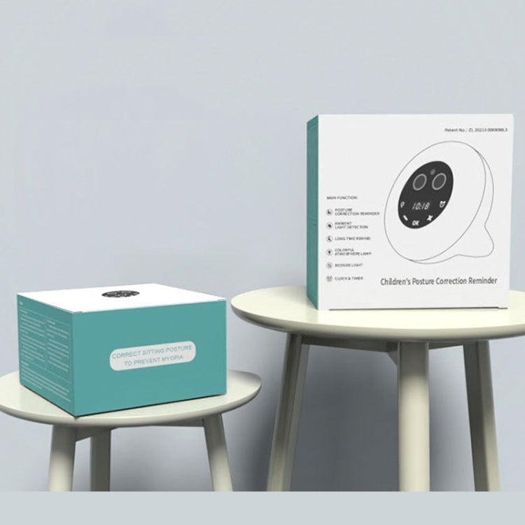 Multifunctional Alarm Clock Time Management Sitting Correction Reminder(Cherry Pink) by bashfashion