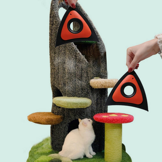 Triangular Shaped Cats And Dog Sofa Hair Remover Pet Litter Carpet Brush(Dark Green) by bashfashion