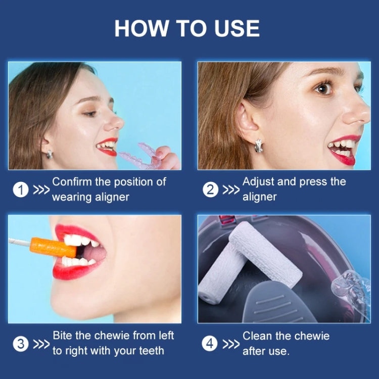 Fawnmum 2pcs /Box Handheld Hollow Cylinder Orthodontic Bite Sticks(Grape) by Fawnmum