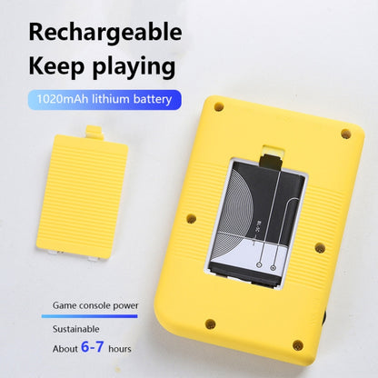 MK500 Macaron Mini Retro Classic Handheld Game Console for Kids Built-in 500 Games, Support AV Output(Pink) by bashfashion