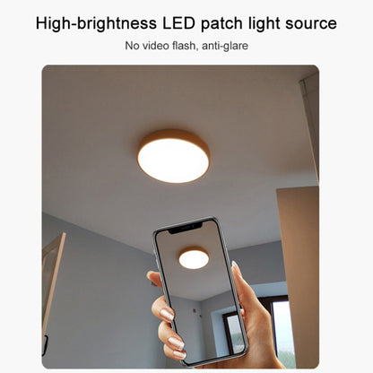 Macaron LED Round Ceiling Lamp, White Light, Size:78cm(Green) by bashfashion