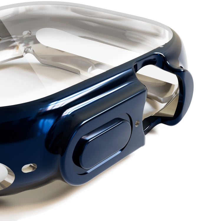 All-inclusive Plating TPU Protective Case For Apple Watch Ultra 1 / 2 / 3 49mm(Silver) by bashfashion