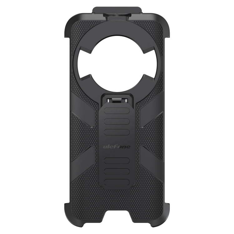 For Ulefone Power Armor 16 Pro / Power Armor 16S Ulefone Back Clip Phone Case with Carabiner(Black) by Ulefone