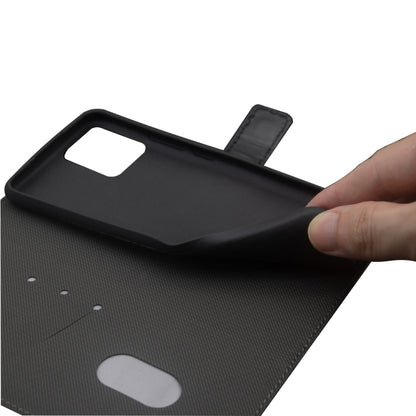 For T-Mobile REVVL 6 5G idewei Two-color Splicing Leather Phone Case(Black) by idewei