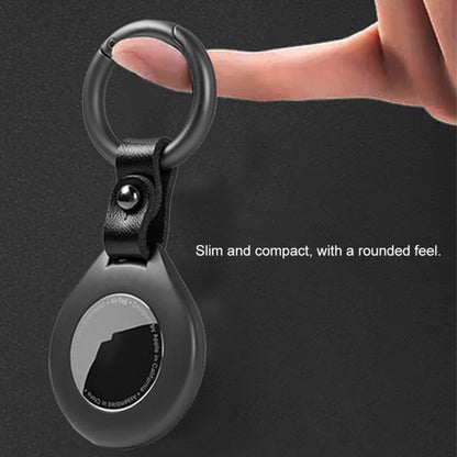 Anti-lost Tracker Positioning Alloy Protective Case For AirTag(White) by bashfashion