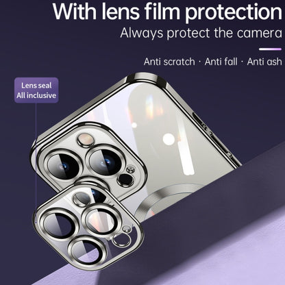 For iPhone 15 SULADA MagSafe Plating TPU Shockproof Phone Soft Case(Gold) by SULADA