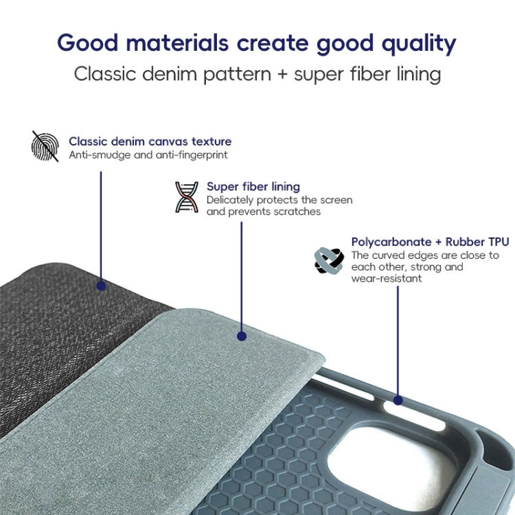 For iPad Air 10.9 2022 / 2020 ZGA Tri-Fold Voltage Smart Leather Tablet Case(Blue) by ZGA