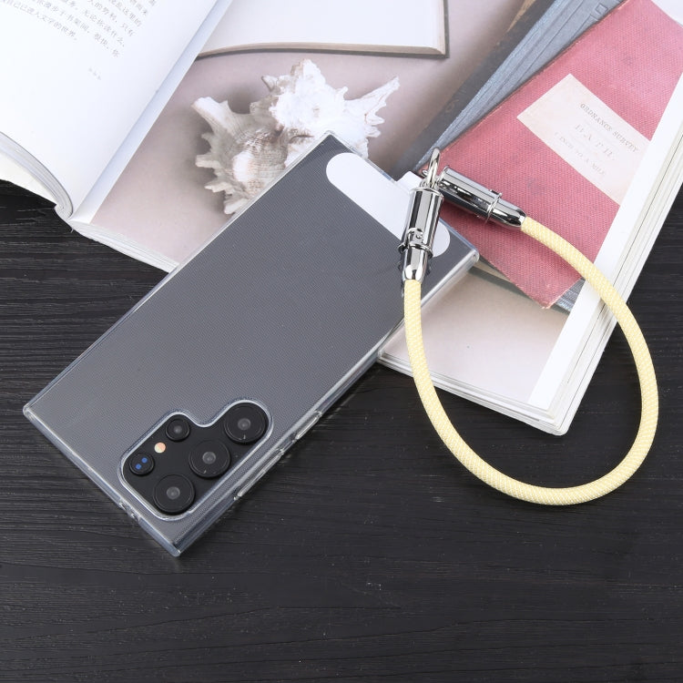 USB-C / Type-C to Type-C Data Cable Phone Anti-lost Short Lanyard, Length: 30cm(Grey Braid) by bashfashion