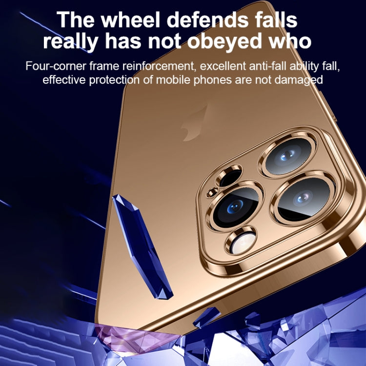 For iPhone 16 Pro Max SULADA Natural Color Series Electroplating Frosted TPU Phone Case(Black) by SULADA