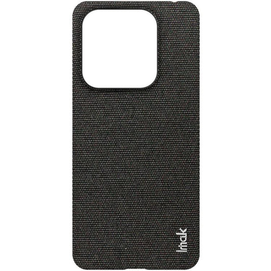 For Redmi Note 14 5G Global imak Ruiyi Series Cloth Texture PU + PC Phone Case(Black) by imak