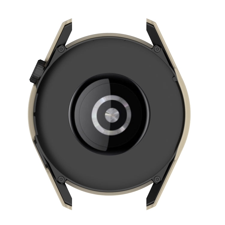 For Huawe Watch GT 3 46mm Shockproof PC Case with Tempered Glass Film(Green) by bashfashion