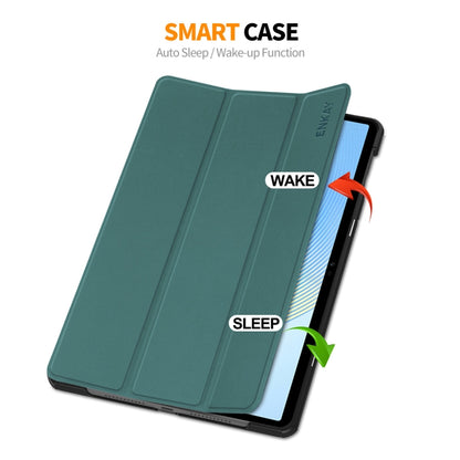 For Honor Pad X8 Pro / X9 11.5 ENKAY Tri-fold Custer Texture Leather Smart Tablet Case(Red) by ENKAY