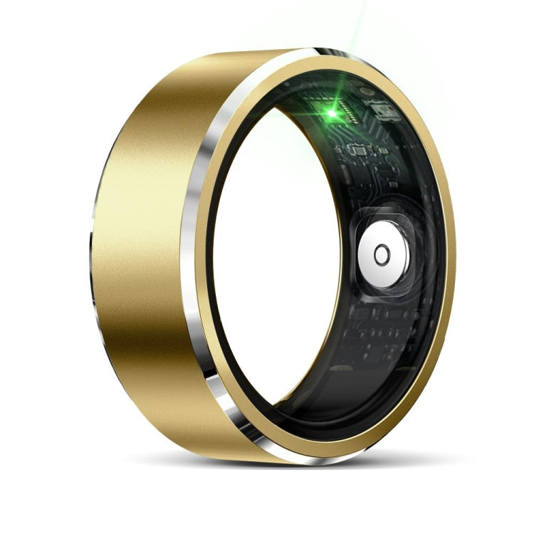 R5 SIZE 9 Smart Ring, Support Health Monitoring / Multiple Sports Modes(Gold) by bashfashion