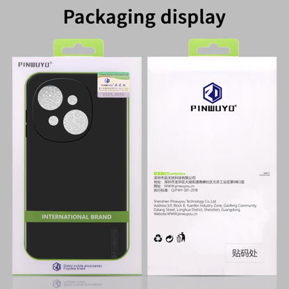 For Tecno Spark Go 2025 / Go 1 PINWUYO Sense Series Liquid Silicone TPU Phone Case(Blue) by PINWUYO