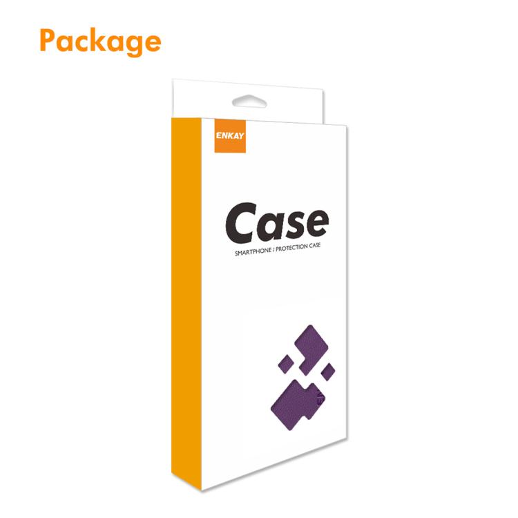 For iPhone 17 Pro Max ENKAY RFID Blocking Wallet Kickstand Litchi Texture Leather Phone Case(Beige) by ENKAY