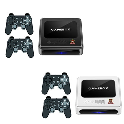 GD10 256G Built-In 60000+ Games Dual System Set-Top Box 3D Home 4K HD TV Game Console Box EU Plug(White) by ANBERNIC