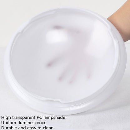 LED Sound Light Control Ceiling Lamp Round Corridor Intelligent Sensor Lamp, Power source: 18W 350mm(Warm White) by bashfashion