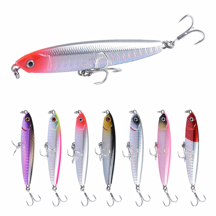 2 PCS CH79 Hard Bait Long Casting Sinking Pencil False Lure, Specification: 10.4cm 18g(3) by bashfashion
