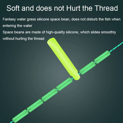 2pcs Outdoor Fishing Anti-tangle Spotted Invisible Line Set with Scale, Size: 7.2m(1.5) by bashfashion