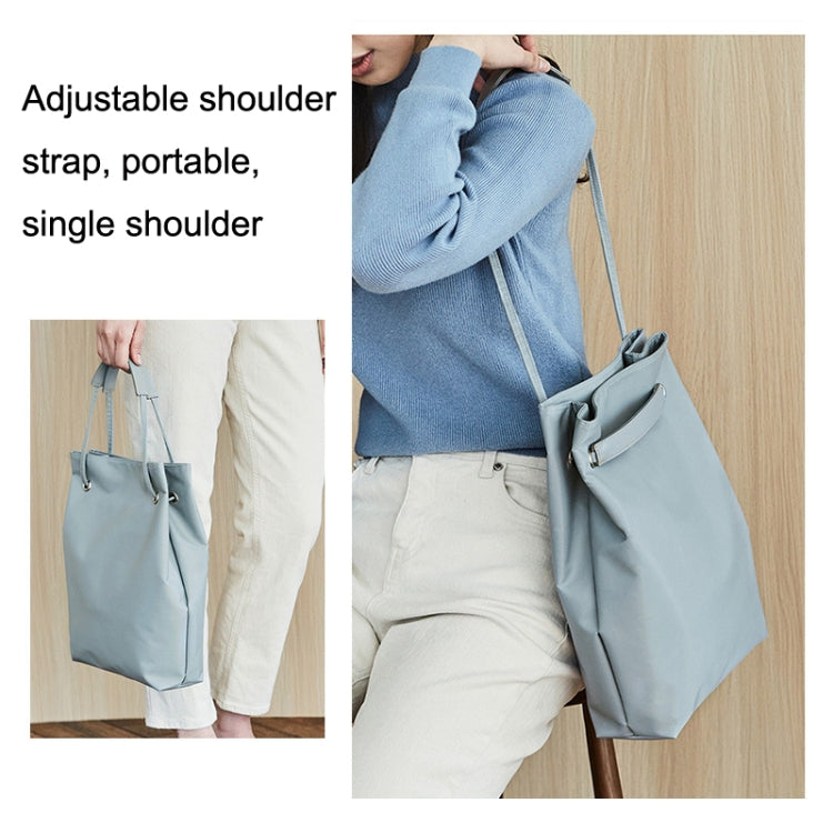 For Apple Macbook Shoulder / Handheld / Messenger Computer Bag, Size: Large(Navy) by bashfashion