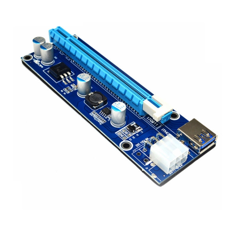 PCE164P-N03 VER006C Mini PCI-E 1X To 16X Riser For Laptop External Image Card, Spec: Blackboard 4pin by bashfashion