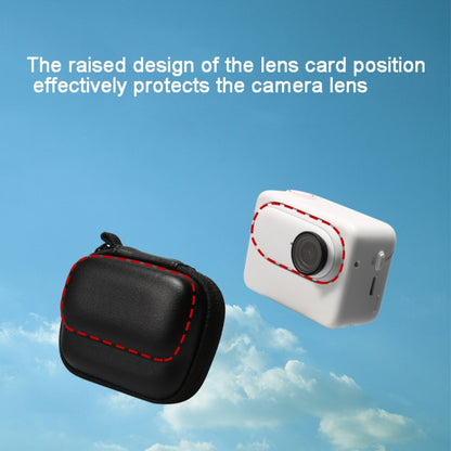 For Insta360 GO 3 Mini Body Bag Portable Storage Bag With Carabiner(Gray) by bashfashion