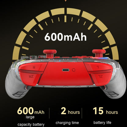 For PS3 / PS4 Dual Vibration Wireless Gamepad With RGB Lights(Blue) by bashfashion