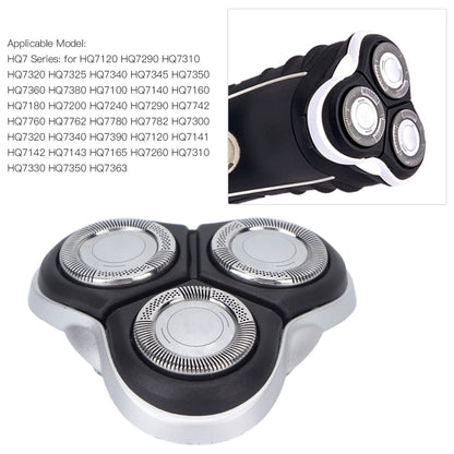 For Philips Shavers HQ7310 HQ7340 HQ7180 HQ7360 HQ7390 Replacement Blade Accessories(White) by bashfashion