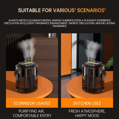 3L Smart Spray Humidifier Three-hole Spray With Night Light, Spec: USB by bashfashion