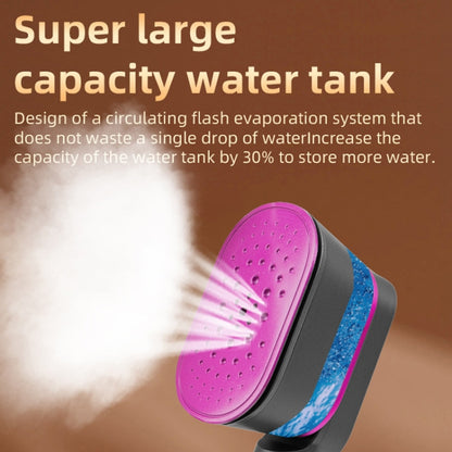 1000W 60ml Water Tank Handheld Garment Steamer with Rotatable Ironing Panel 220V EU Plug by bashfashion