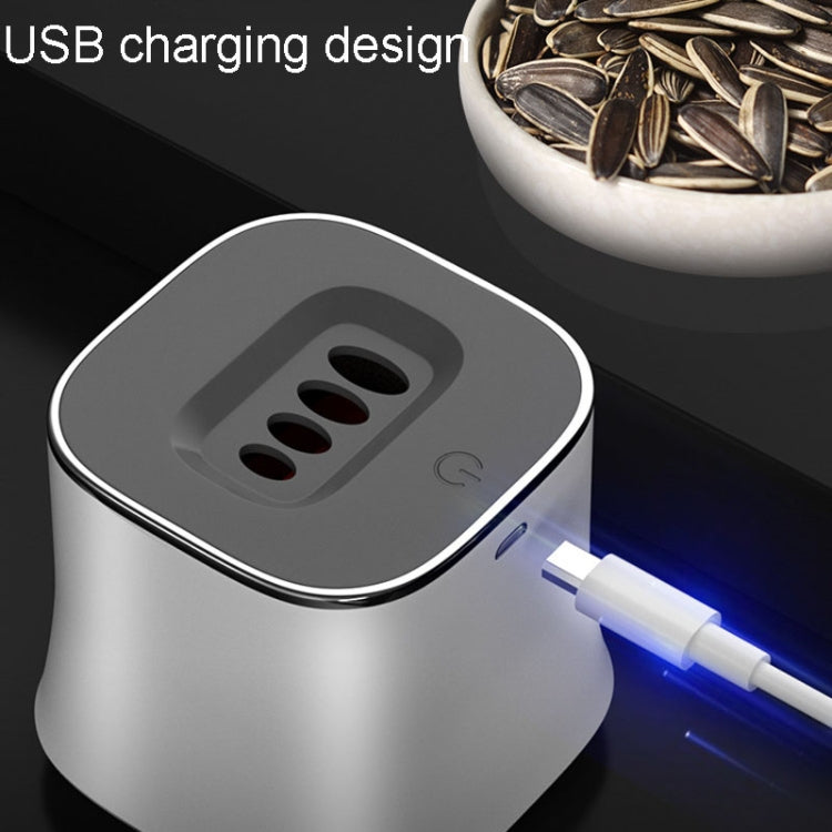 Kacheeg Electrical Melon Seed Machine Automatic Peeling And Hulling Tool(White) by Kacheeg