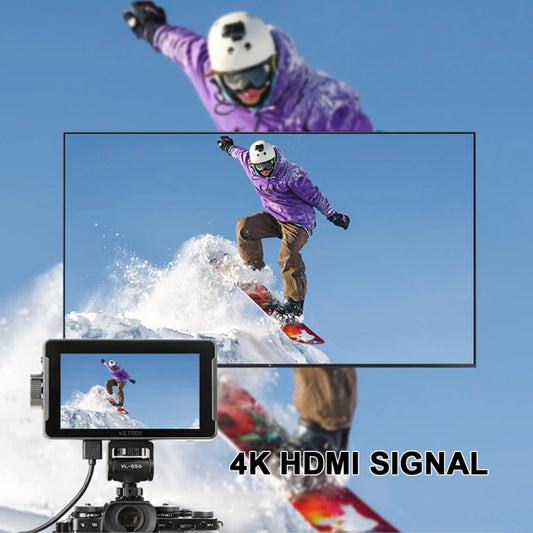 VILTROX DC550 Touch Model 5.5 Inch Camera Studio Monitors 4K HDMI 3D LUT Director Monitor by VILTROX