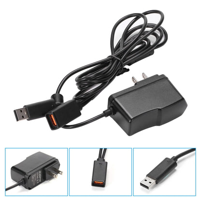 For Microsoft Xbox 360 Kinect Sensor Charger USB AC Adapter Power Supply(US Plug) by bashfashion
